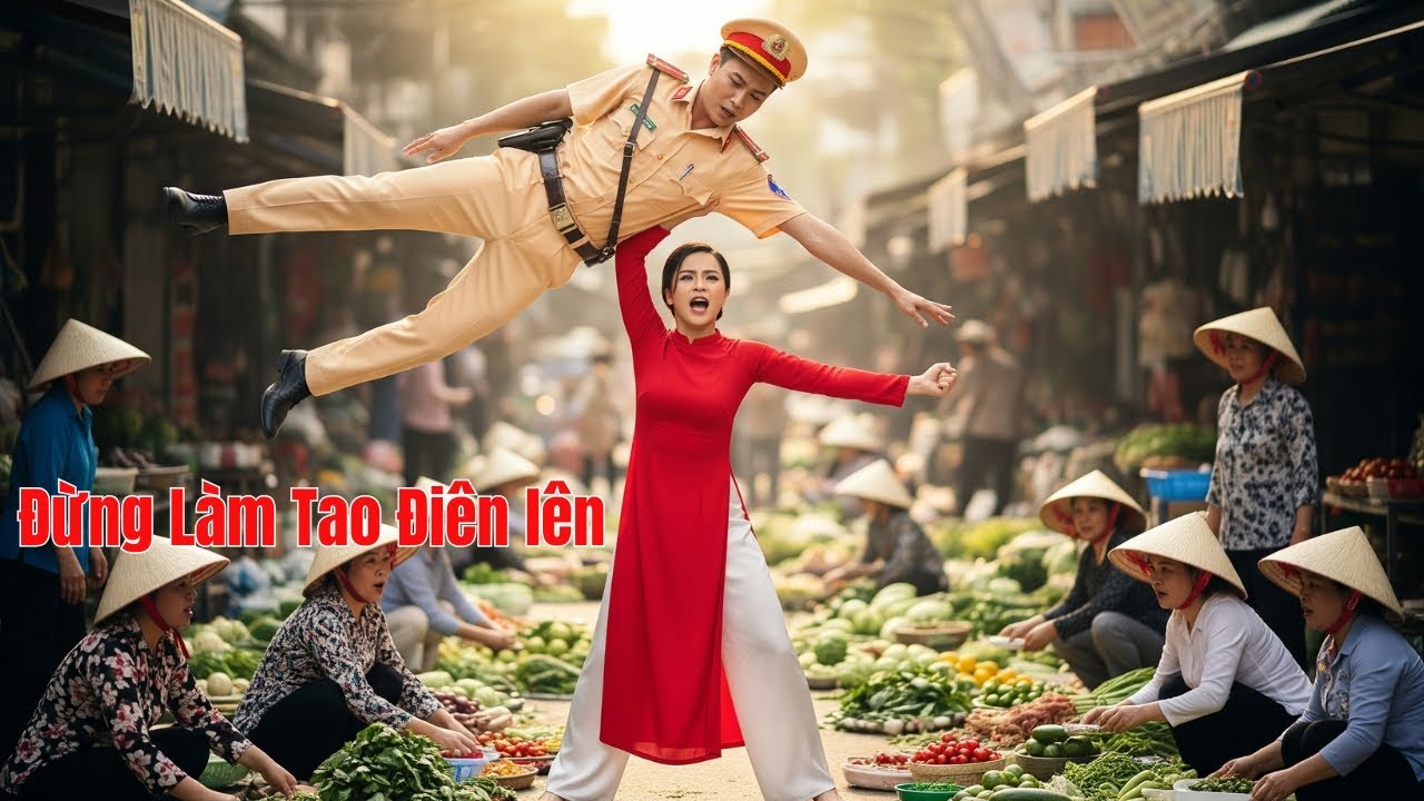 Nóng: Nữ Chủ Tịch mặc áo dân thường đi kiểm tra cấp dưới—bị tát ngay giữa chợ!