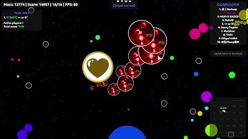 Agar.io - Georgio - Lovealone Uncut Server Takeover #13