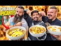 ESPAÑOLES REACCIONAN AL DESAYUNO MÁS TÍPICO DE MÉXICO: CHILAQUILES PICANTES con @Peluche Torres