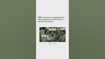 Architecture reel: Contractor bragging about the accessories ft. Asrani