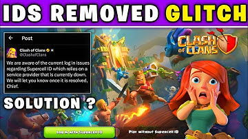 Supercell ID Logout Glitch in Clash of Clans | How to Solve this problem in COC