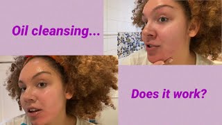 OIL CLEANSING WITH JAMAICAN BLACK CASTOR OIL