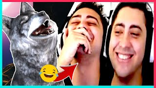 WOLF REAGINDO AO ALANZOKA | MELHORES MOMENTOS I