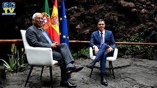 Pedro Sánchez y António Costa visitan la Casa Museo de José Saramago en Lanzarote