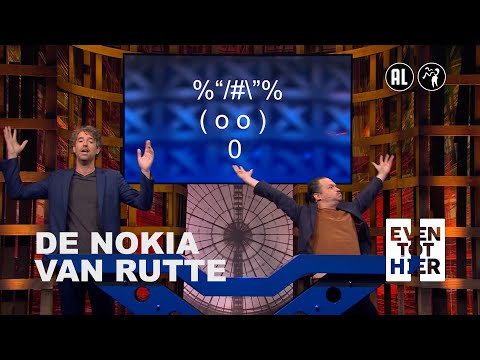 De Nokia van Rutte | Even Tot Hier | Seizoen 7