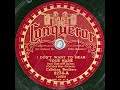 I Don't Want to Hear Your Name ~ Callahan Brothers with Guitars (1934)