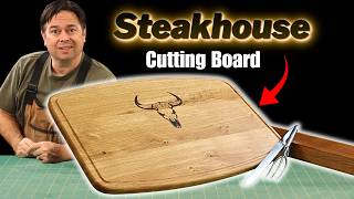 Steakhouse Cutting Board with Juice Groove!