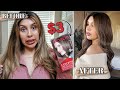 REVERSE BALAYAGE WITH $3 BOX DYE!! (WIN OR FAIL??) | LIGHT TO DARK HAIR AT HOME!! | DIY BALAYAGE