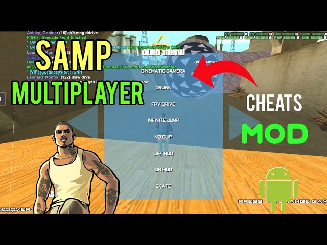 Mod menu for samp android  cheats for gta multiplayer samp