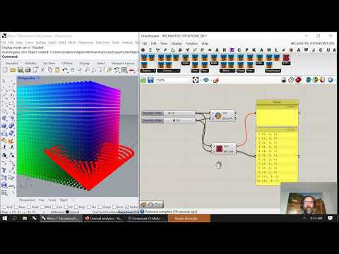 GHPYTHON SCRIPTING: TO THE POINT AND BEYOND - ARRAY OF POINTS_002