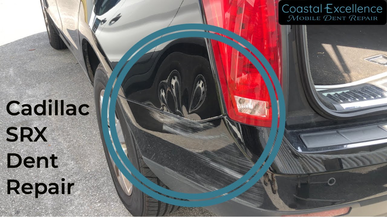 Cadillac SRX Dent Removed with Paintless Dent Repair by Coastal ...