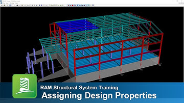 Assigning Design Properties in RAM Structural System