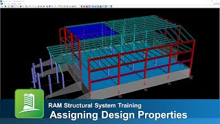 Assigning Design Properties in RAM Structural System