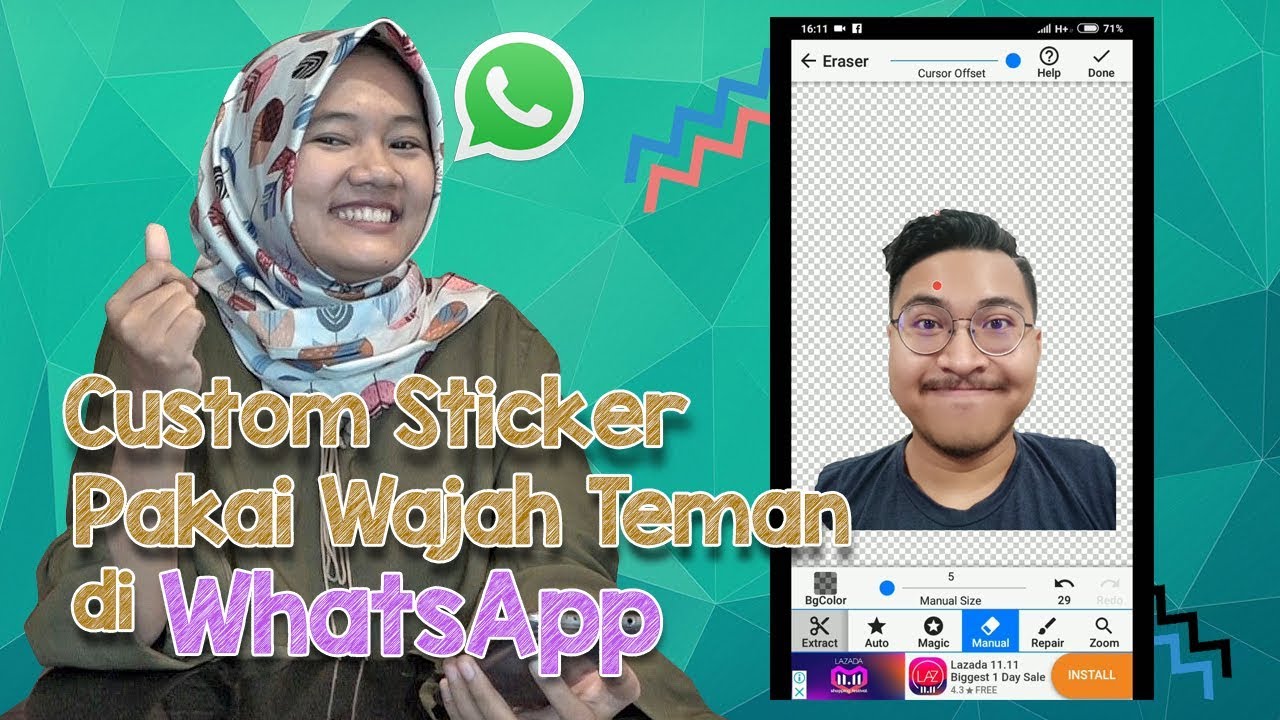 Part 2 Cara Bikin Stiker Whatsapp Pakai Foto Sendiri Ataupun