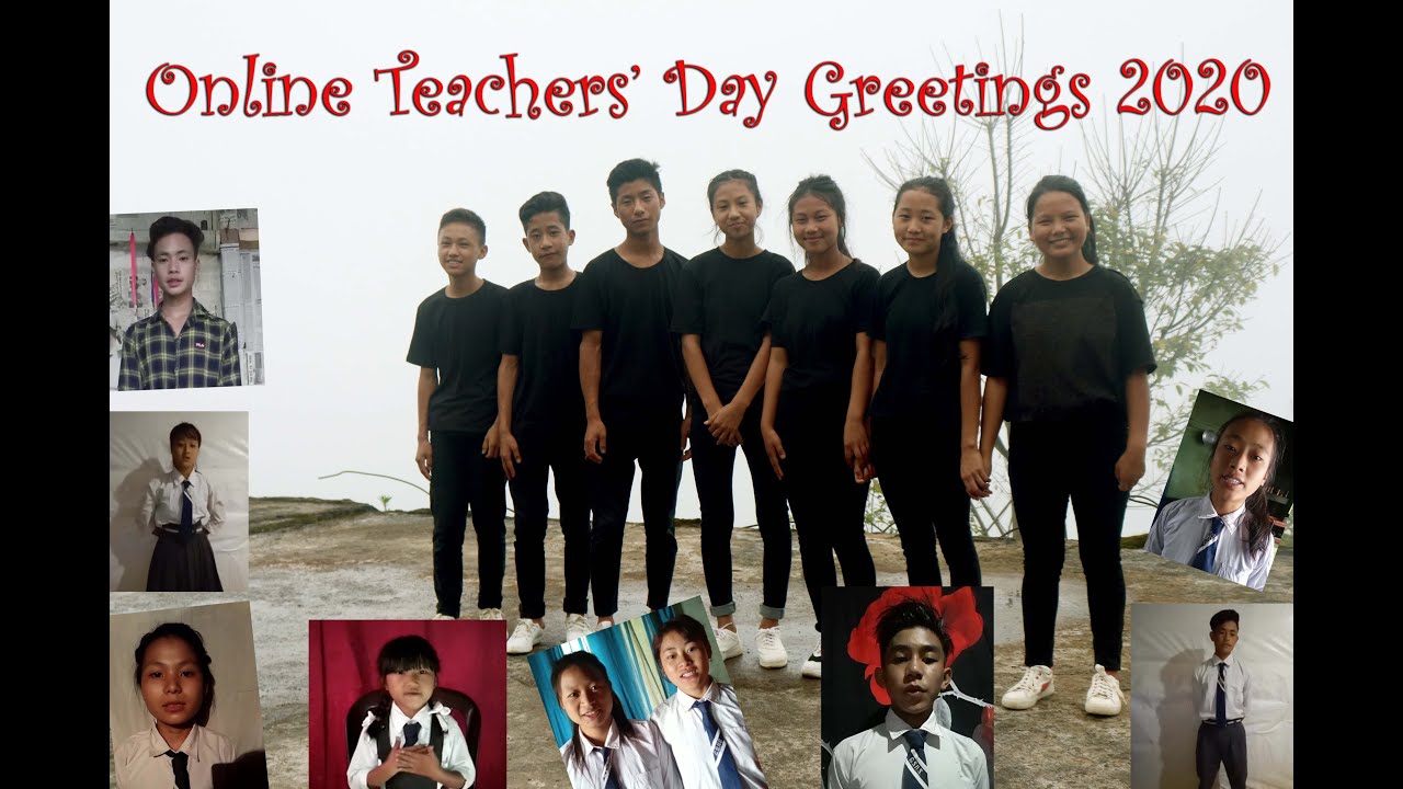Online Teachers' Day Greetings 2020/Good Shepherd High School Longleng