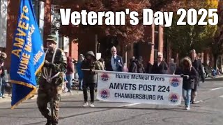 Chambersburg Veterans Day Parade 2025 | A Tribute to Franklin County Heroes