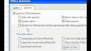 Microsoft Office Excel 2003 The Office Assistant