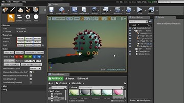 Timelapse - Instanced Static Mesh Editing with Instance Tool for Unreal Engine : Flying Cones