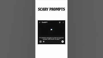 Scary prompts ☠️☠️ .#FYP #Viral #chatgpt #ai #nextgenai #aihacks #chatgptprompts #aiprompts