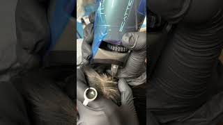 SCATTER Scalp Micropigmentation for Women’s Crown | Natural Density Effect Tutorial #tattoo
