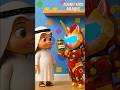 Robot Unicorn Helps A Boy Islamic Songs For Kids Baby Cartoon Kids Song Shorts 