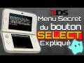 Découvre ce menu SECRET 3DS : Appuie sur SELECT - Comment utiliser le menu Luma3DS