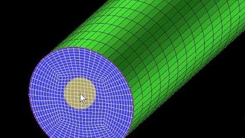 Ansys ICEM-CFD Tutorial | Structured Meshing of a Cylinder 3D | Hexahedral Meshing | Pipe Flow