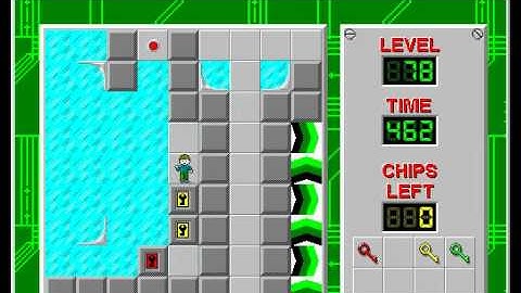 CCLP3 level 78 solution - 411 seconds