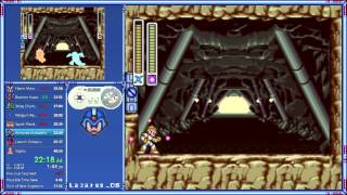 Mega Man X 100% - 40:14 PB!