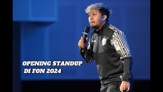 Ali Akbar  Opening Standup Comedy Di Freedom Of Nggambleh 2024