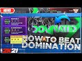 HOW TO BEAT DOMINATION AND GET ALL 99 STARS AND GET 1500 MT PER GAME WITH NO PROBLEM IN NBA 2K21!!