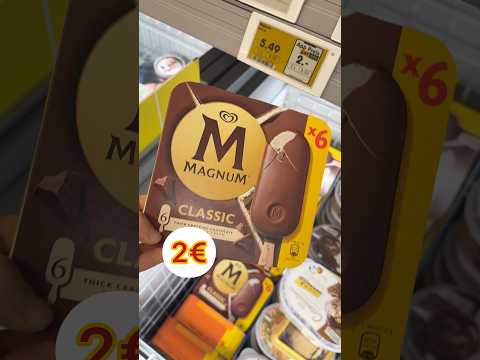 😱 Magnum x6 всего за 2€ в Netto! Лучшая акция недели 🔥