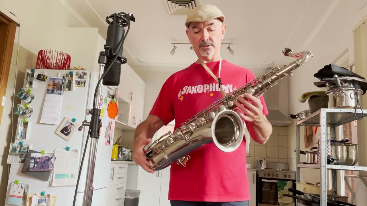 "Over The Rainbow" Conn New Wonder Tenor Saxophone 1924