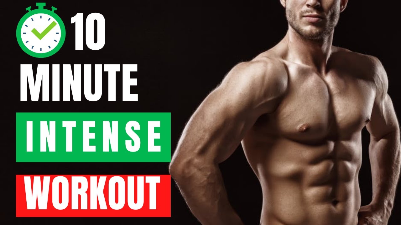 10 Minute Home Workout For 6 Pack + Fat Burning (Abs Guaranteed) YouTube