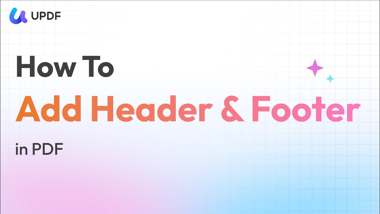 UPDF Header And Footer Trick Everyone Should Know! - YouTube