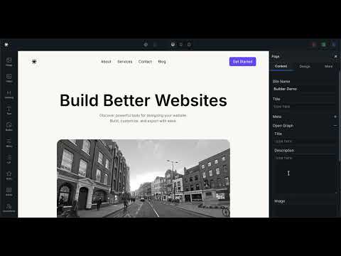 Building a Website Builder from Scratch in React | Progress #26 (Open Graph & Twitter Card)
