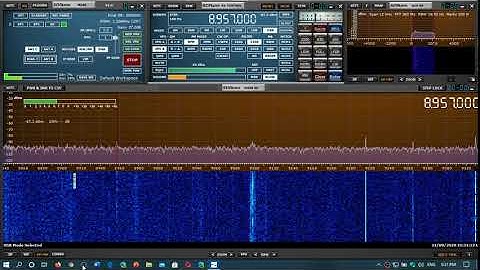 Shannon Volmet Ireland weather station Aero 8957 kHz USB Shortwave SDRplay RSPdx MLA 30 loop