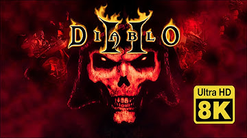 Diablo II intro 8K (Remastered with Machine Learning AI)
