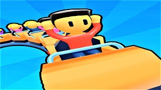 🎢 Idle Roller Coaster 🎢 GAMEPLAY (Android, iOS) screenshot 4