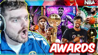 DBG REACTS TO TyDEBO'S NBA 2K22 MyTEAM AWARDS!! (MVP, Most Overrated, Best Budget & More)