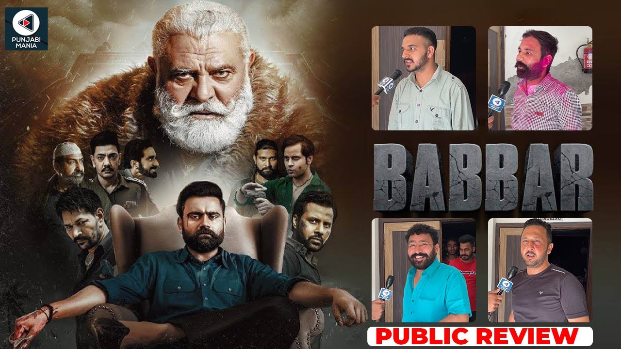 Babbar Public Movie Review | First Day First Show | Amrit Maan, Yograj Singh |Punjabi Mania