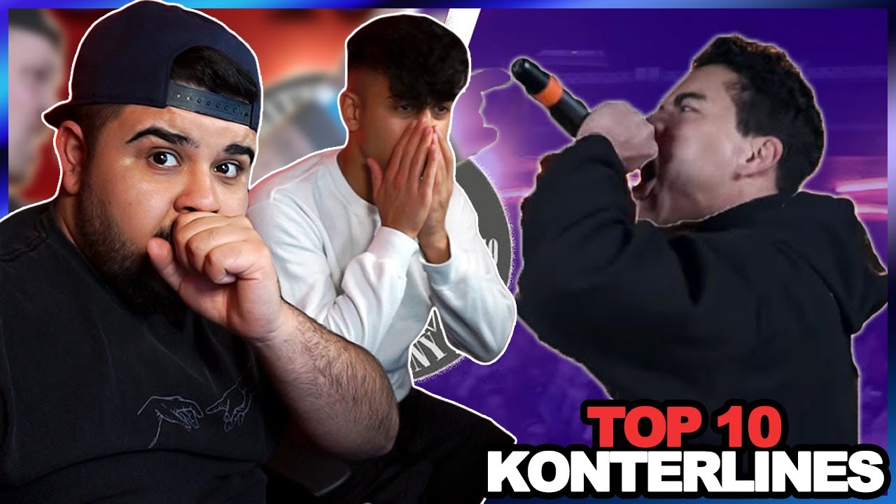 TOP 10 KONTERLINES (Freestyle) 🔥 Takeover Top 10 Reaction YouTube