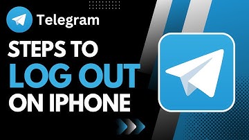 How to Log Out Telegram in iPhone !