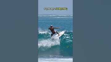 Thumbnail of Everyone else catching waves but he caught a beast.