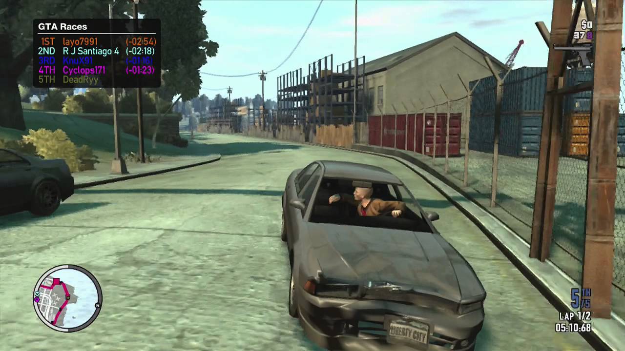 GTA IV Game Night Part 3-- Races - YouTube