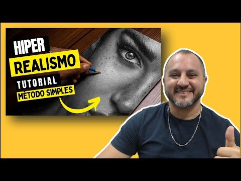 EXPERIMENTANDO O HIPER-REALISMO PELA PRIMEIRA VEZ | TUTORIAL DE DESENHO HIPER-REALISTA (DUBLADO)