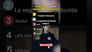 RANKING MEJORES MEMES #humor #memes #ranked #shorts
