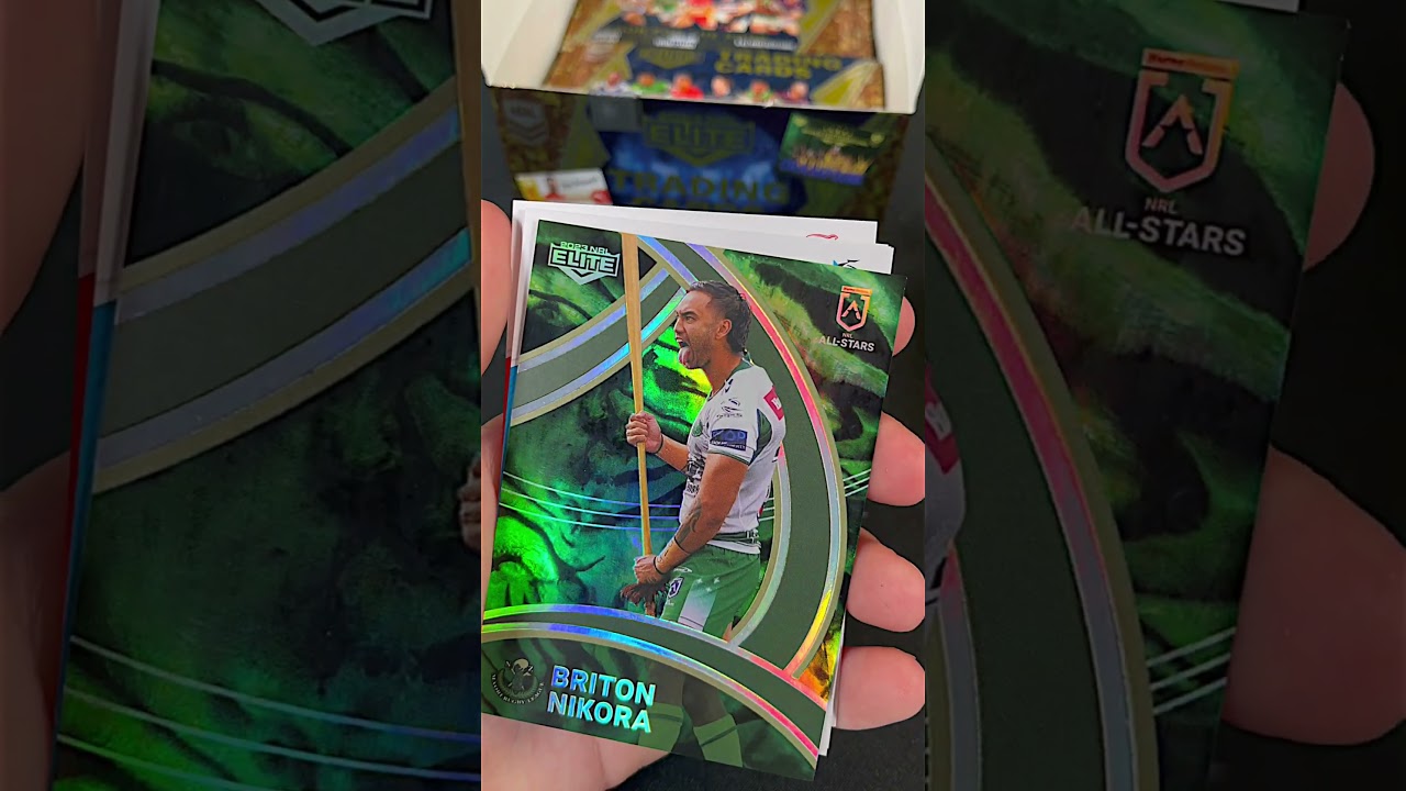 BRAND NEW 2023 NRL ELITE PACK OF FOOTY CARDS 