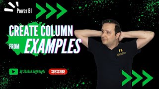 How To Create A Column From Examples Without M Power Query?