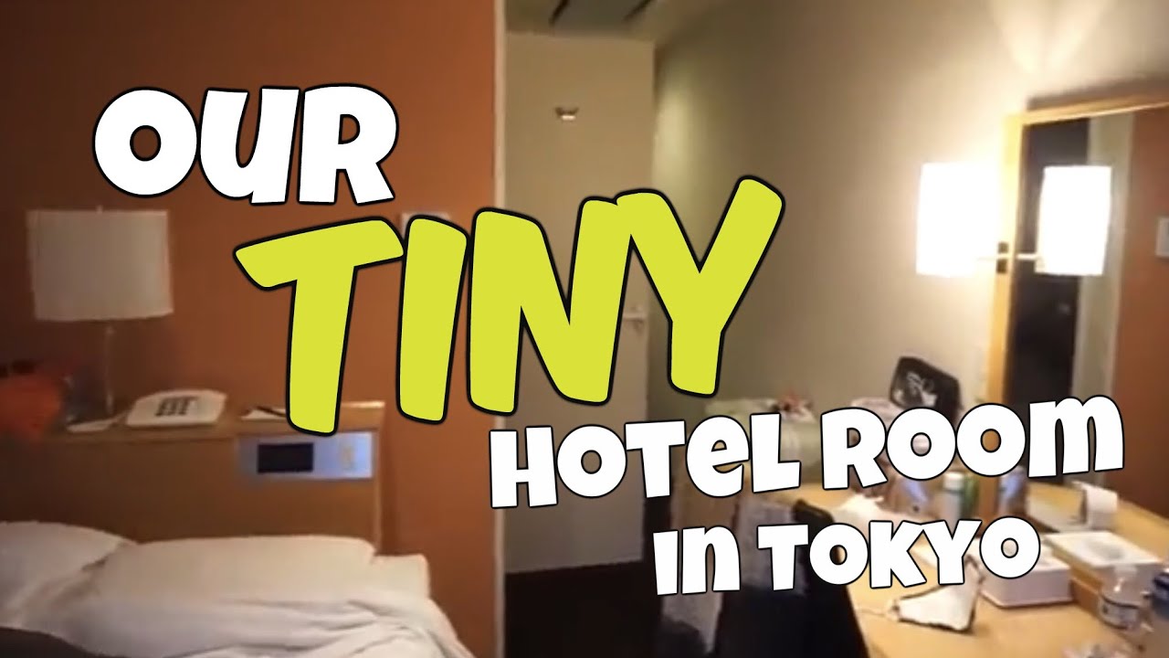 Our TINY hotel room in Tokyo! Tokyo, Japan vlog 1 YouTube